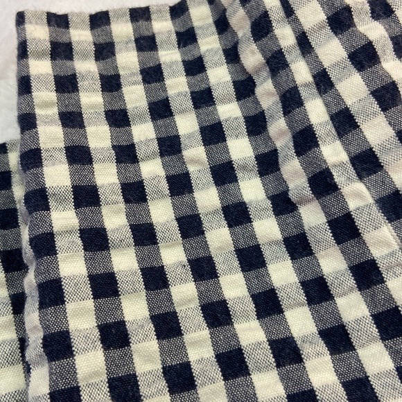 Land’s End Gingham Ankle Length Straight Leg Mid-Rise Pants 18W - Picture 9 of 10